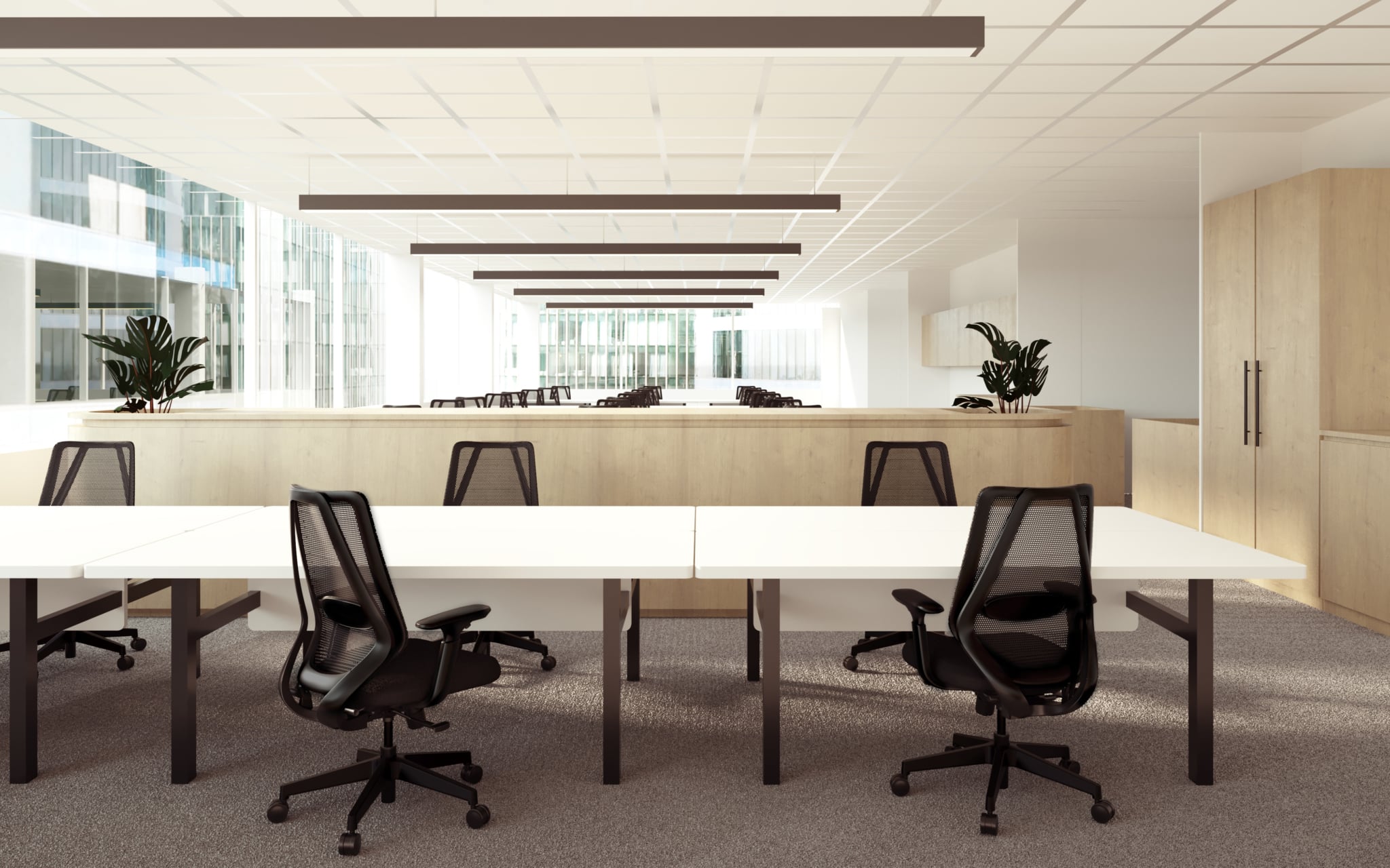 Task chair seating Voka
