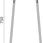 Trapeze Stool Dimensions